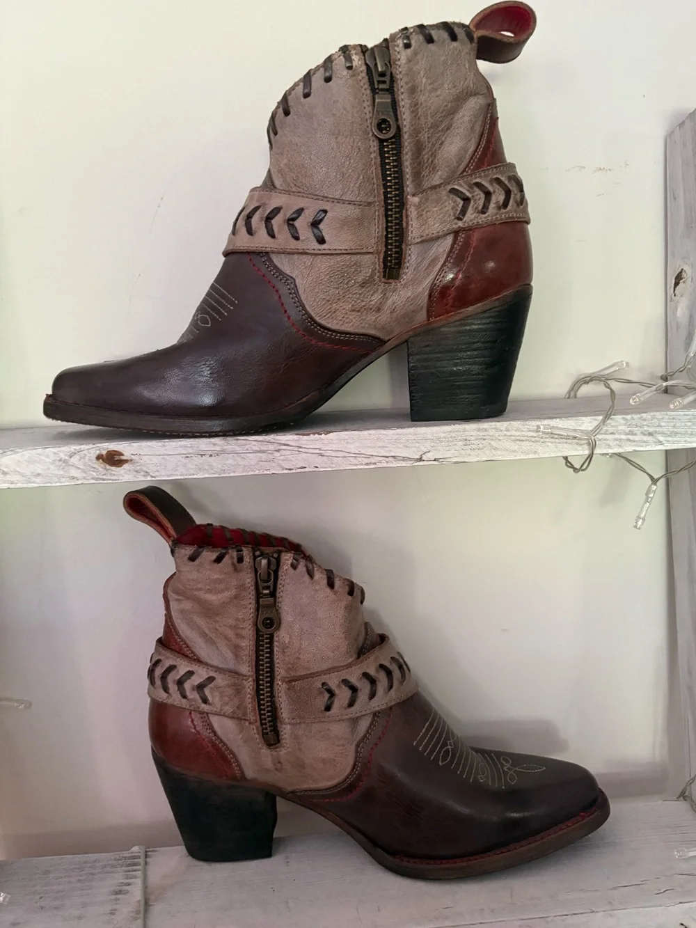 Bed Stu Tania Ankle Boots in Starry Night Rustic Size 7.5